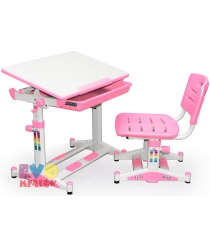 Детская парта и стульчик Mealux EVO-06 New pink